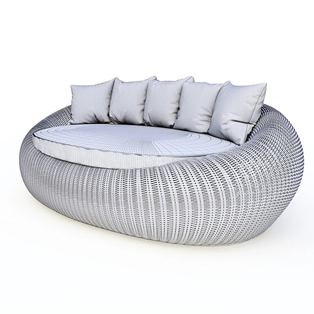Rattan sofa Kiwi — Descargar