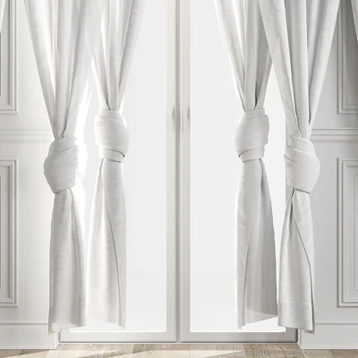 Curtains with balcony doors 512C — Ver 6