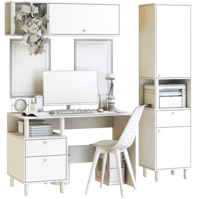 Workplace with Deakins furniture — Ver 2