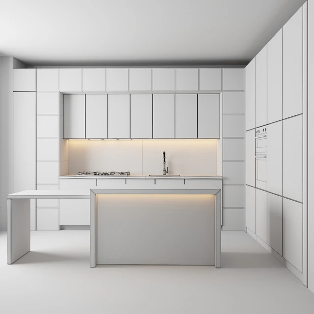 modern kitchen with island 006 — Descargar