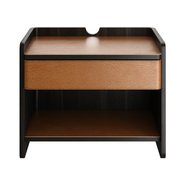 Italian modern minimalist style bedside table — Descargar