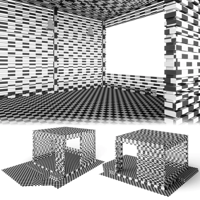 Wooden gazebo in the loft style — Descargar