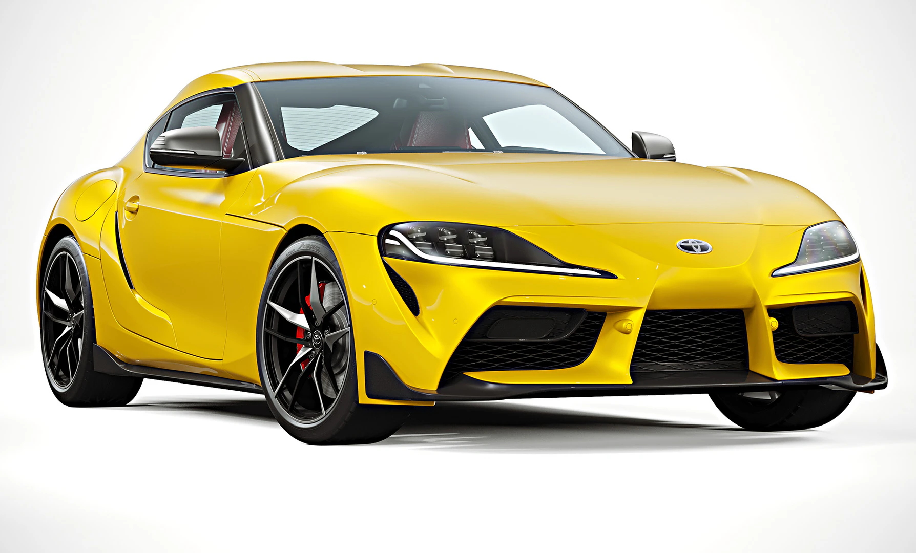 toyota supra 2020 yellow — Скачать