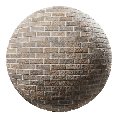 splitface running bond brick wall texture taupe — download