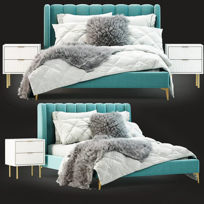 Pottery Barn Avalon Channel Stitch Bed — Ver 1