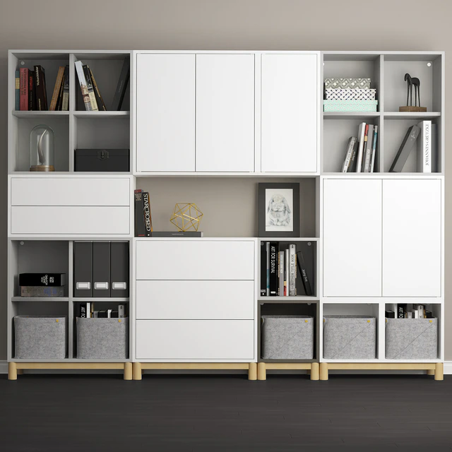 The combination of cabinets with legs  Eket. — Download