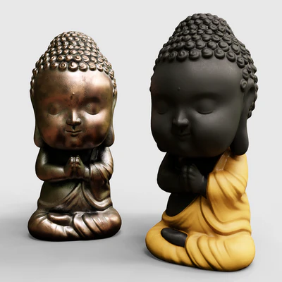 Baby buddha figurine — Ver 1