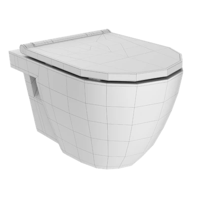 OM Wall-hung toilet DIWO Uglich 0710 with microlift — Ver 2