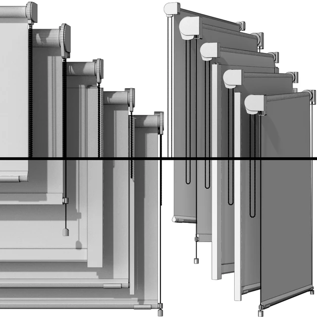 Roller blinds set — Descargar