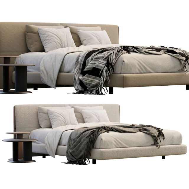 Yume Bed By Poliform — Скачать