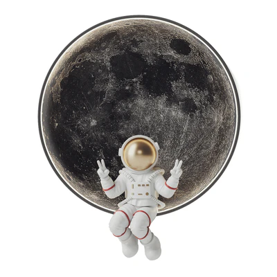 Astronaut Wall Light — Ver 1