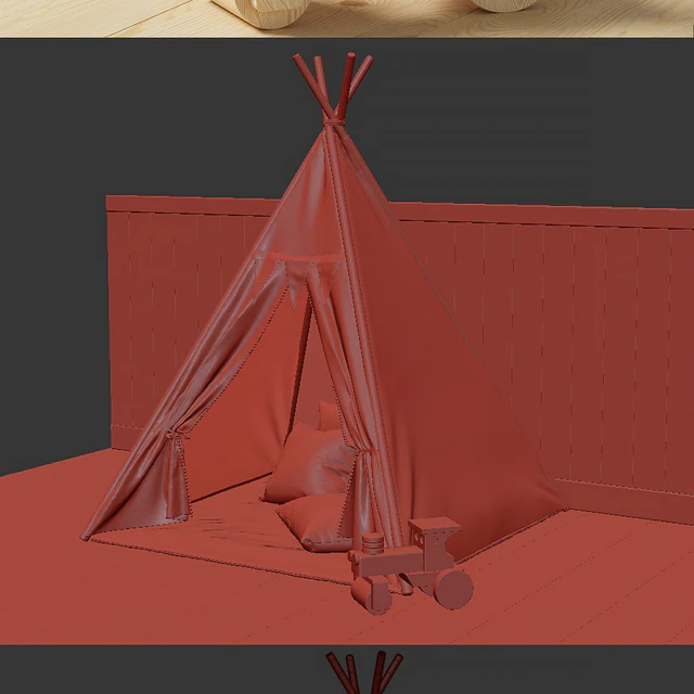 Kids teepee — Descargar