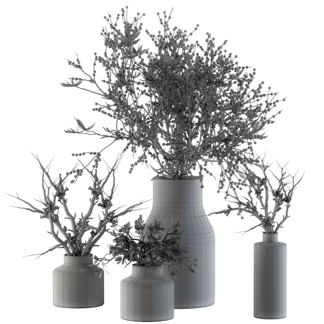 Bouquet Set 11 - Dried Branch and Berry — Скачать