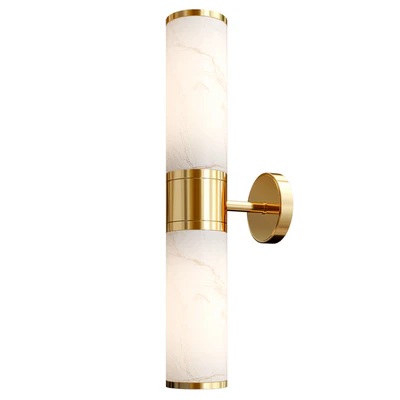 Brass Marble Wall Lamp — Ver 3
