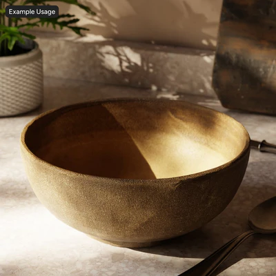 gold glazed ceramic pottery texture — Ver 3