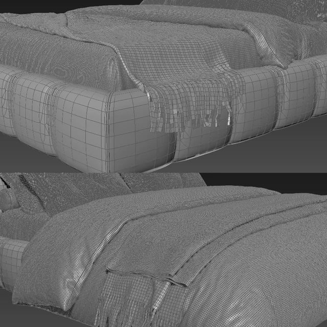 B&B Italia Tufty Bed — Descargar