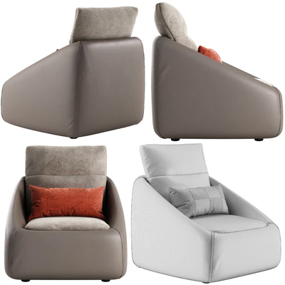 Ditre italia Bend armchair — Ver 2