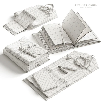 Leather planner — Вид 3