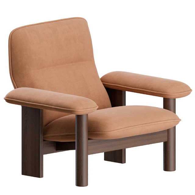 Brasilia Lounge Chair + Ottoman by Menu — Descargar