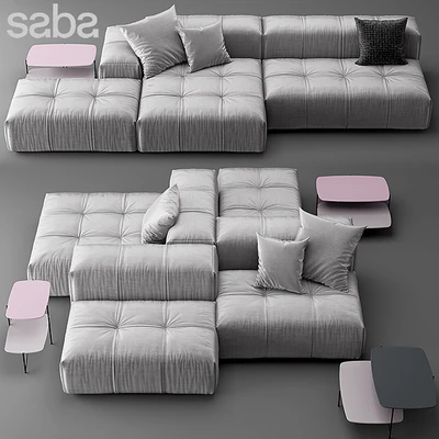 Sofa Saba Italia pixel — Ver 1