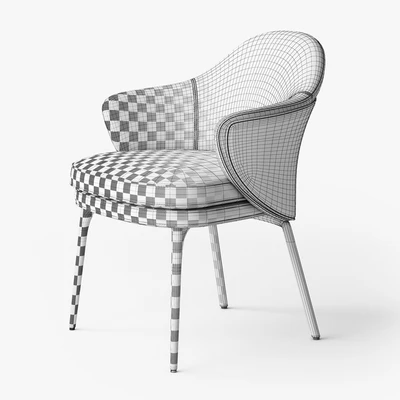 Minotti Angie dining armchair — Ver 2