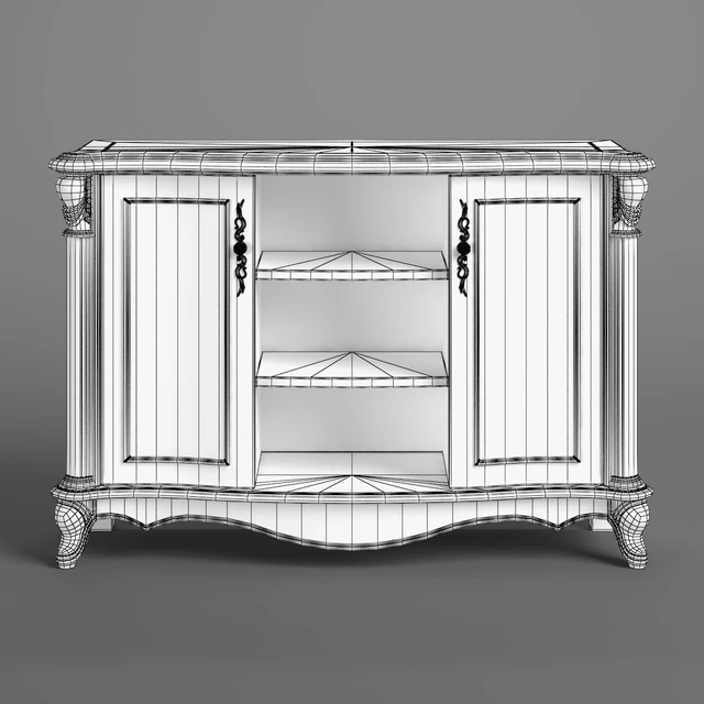 2612300 230 1 Carpenter Small TV cabinet 1180x380x800 — Скачать
