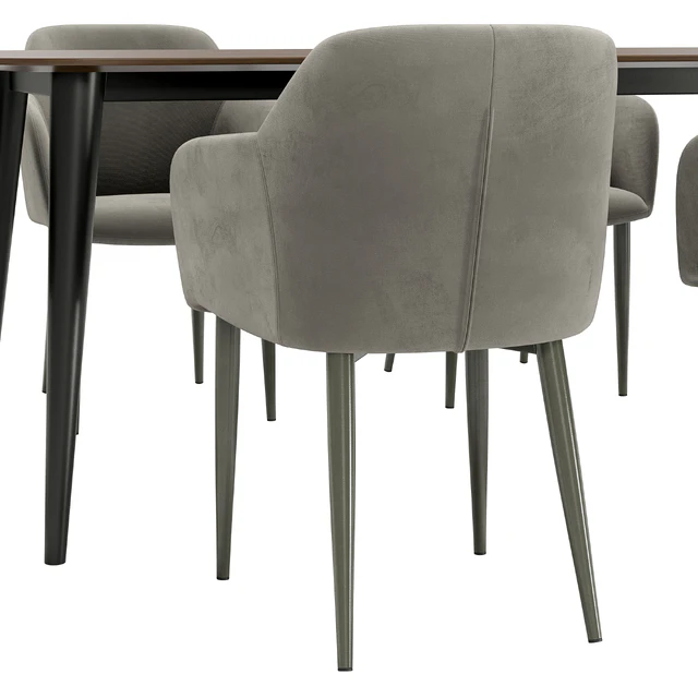 Cecilia dining chair and Sevilla table — Descargar
