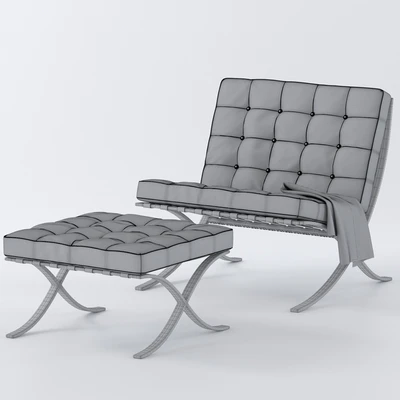 barcelona chair — Ver 3