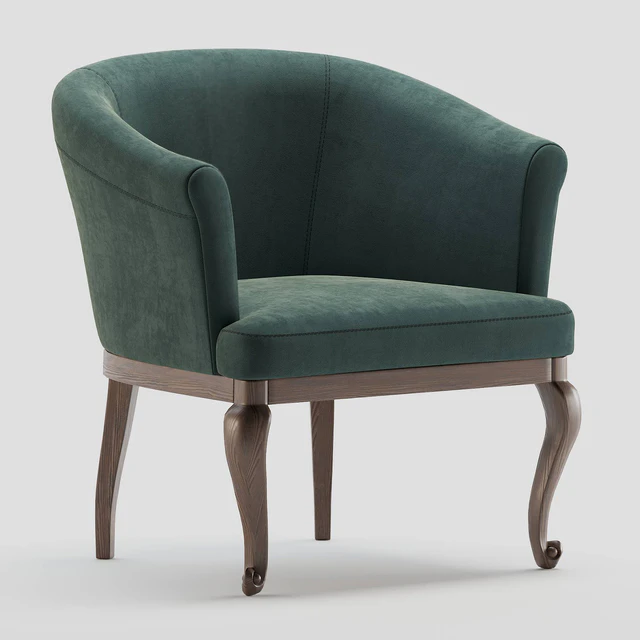 Baxter Dall Poltrona armchair — Скачать