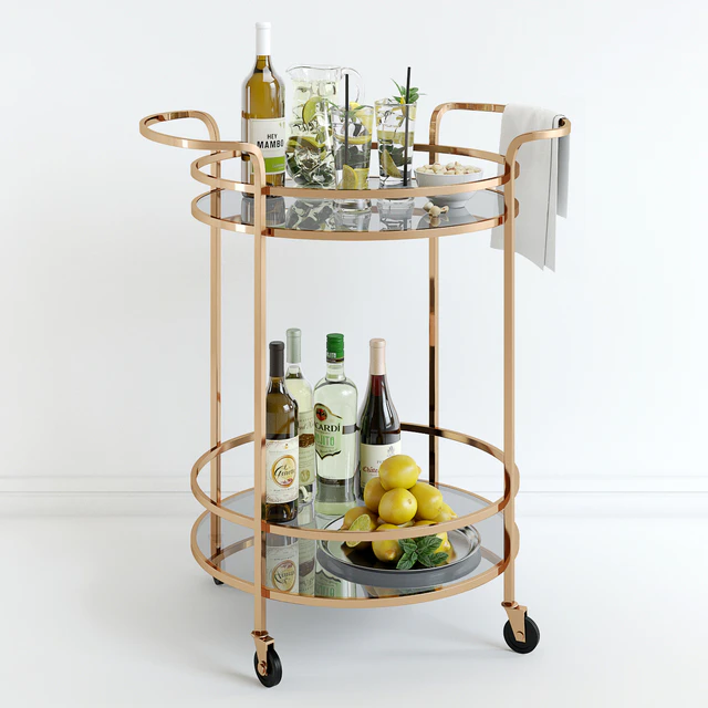 bar cart pottery barn — Descargar