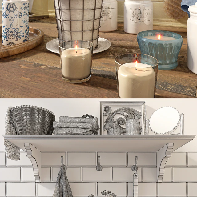 Bathroom decor set 6 — Download