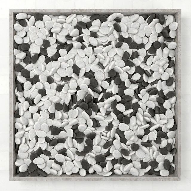 Large form with pebbles / Big form pebble — Descargar
