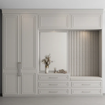 Hallway 65 - Cream and White Entrance — Вид 1