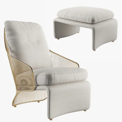 armchair minotti colette — Ver 4