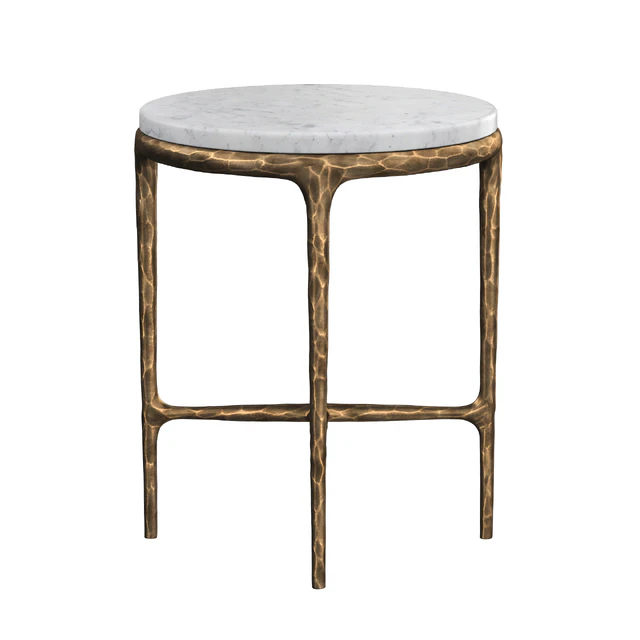 HADDEUS MARBLE ROUND SIDE TABLE — Скачать