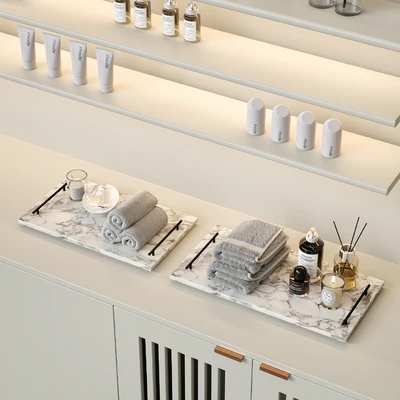 Beauty salon with couch and accessories \ Figuratti P01 — View 6