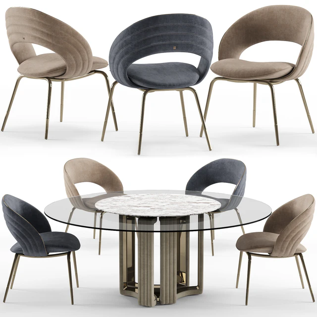 Kylo chair and table - Visionnaire — Descargar