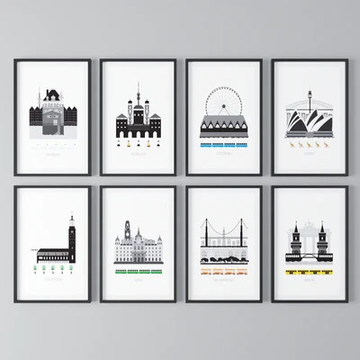 City theme paintings 2 — Вид 1