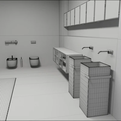 Bathroom furniture set Bespoke 7 — Вид 3