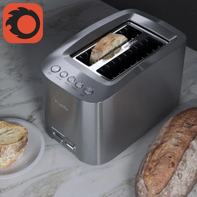 Тостер "Breville" с хлебушком — Скачать