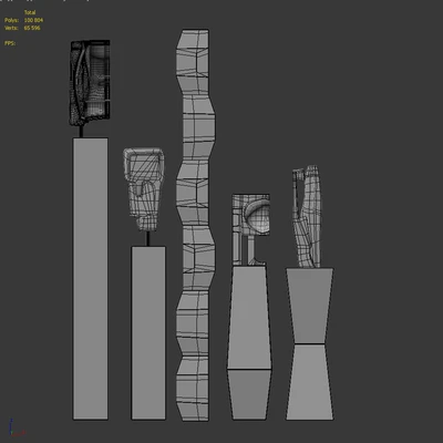 An Te Liu Sculptures — Ver 3