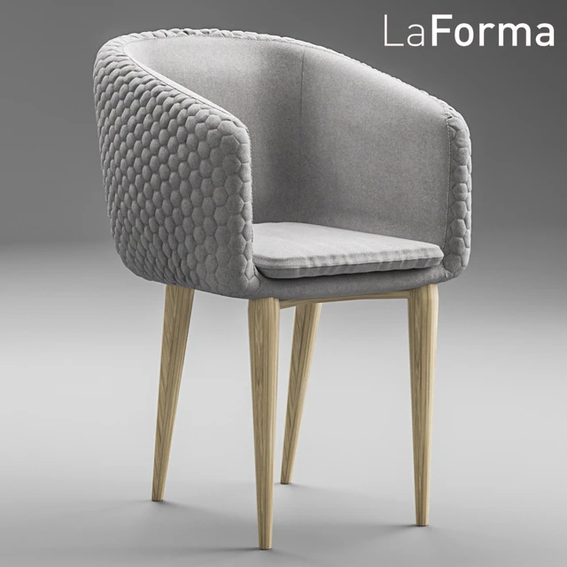 La Forma Harmon Quilted Tub Chair — Descargar