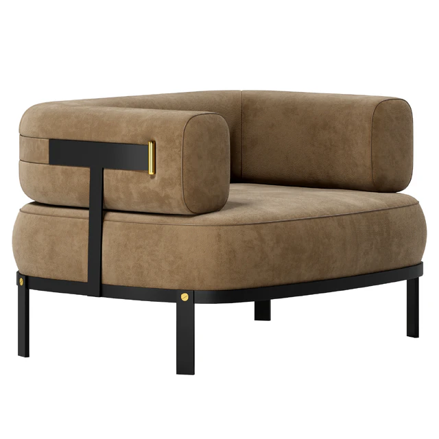 Baxter Belt armchair — Скачать