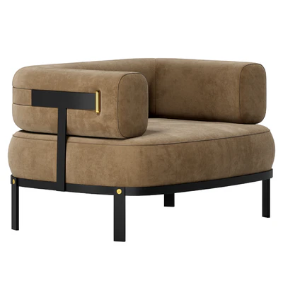 Baxter Belt armchair — Вид 1