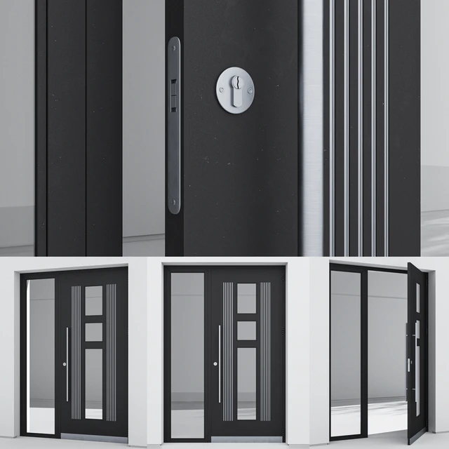 Aluminium door 135 — Скачать