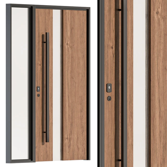 Wooden Front Door - Set 61 — Descargar