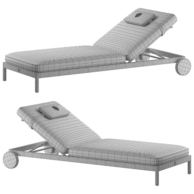 Oasis boutdoor chaise longue by giorgiocollection — Descargar