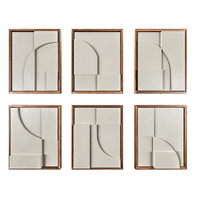 Plastart - set of 6 reliefs — Скачать