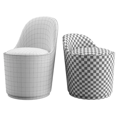 Tail Lounge High back + Low back by GUBI — Вид 3