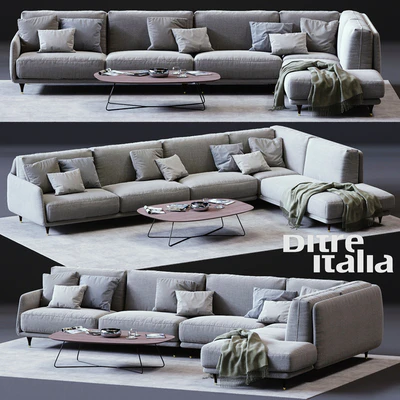 Ditre Italia ELLIOT Corner Sofa — Ver 1